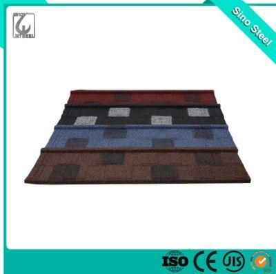 Galvalume Base Sheet Stone Coated Alu-Zinc Steel Roofing Tile