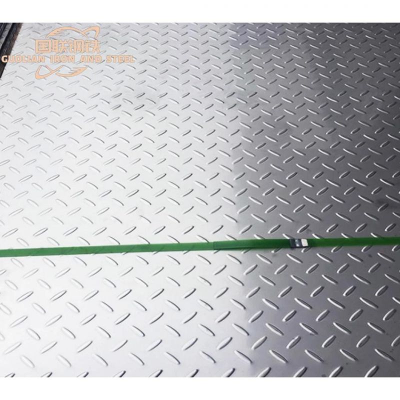 High Quality Cold Rolled Galvanised Checkered Steel Plate Galvanized Chequered Steel Plate From China Shandong