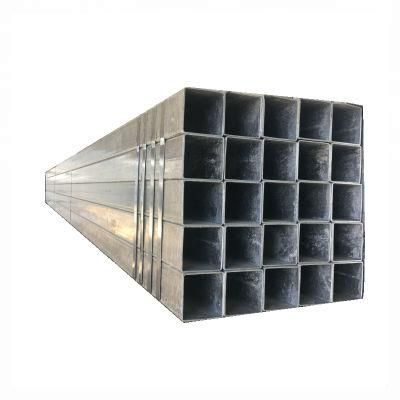 20X20 25X25 30X30 40X40 Schedule 40 Low Carbon Hot DIP Galvanized Square Tube