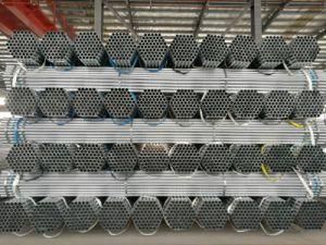 Round Pre Galvanized Steel Pipe for Scaffolding and Construction/