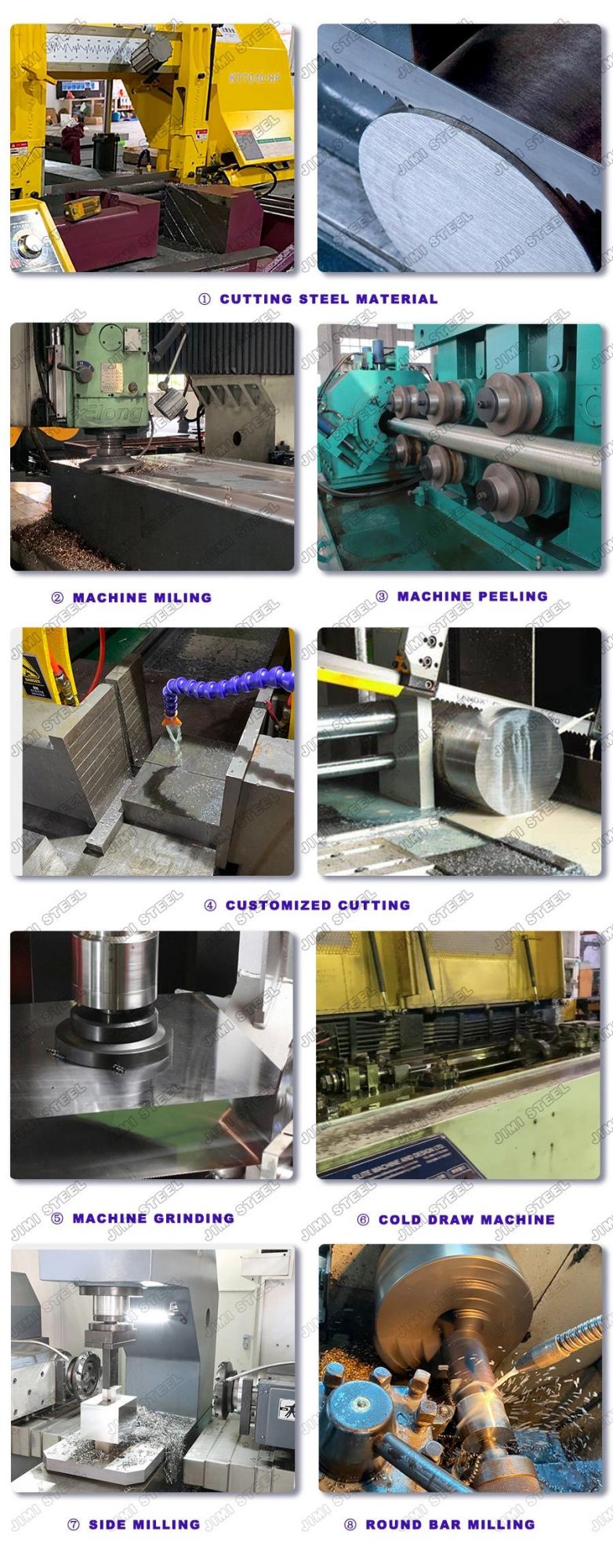 Hot Die Steel H13 1.2344 1.2344ESR SKD61 Injection Dies Mold Base Steel Mirror Surface Material Die Steel Ground Flat Steel
