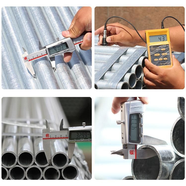 48mm Hot Dipped Galvanized Steel Pipe for Greenhouse
