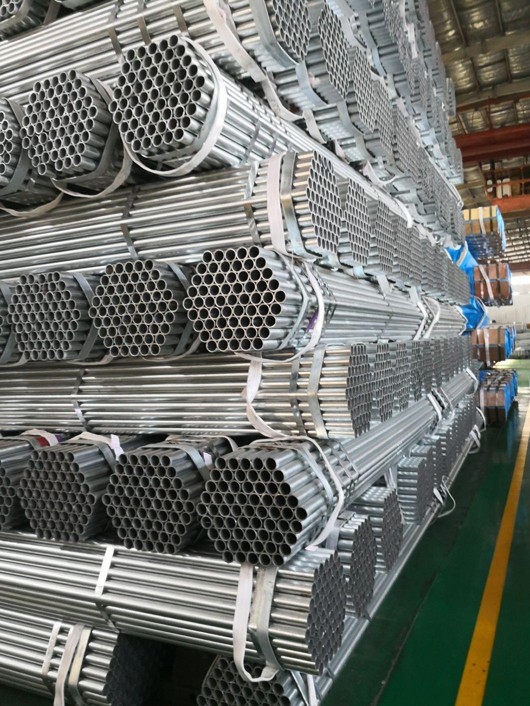 Metal Material BS 1387 Hot DIP Galvanized ERW Water Steel Pipe