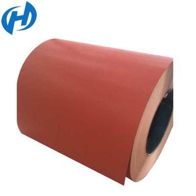 PVDF PE PPGI Matt Color Coated Galvanized Steel Coil PPGI