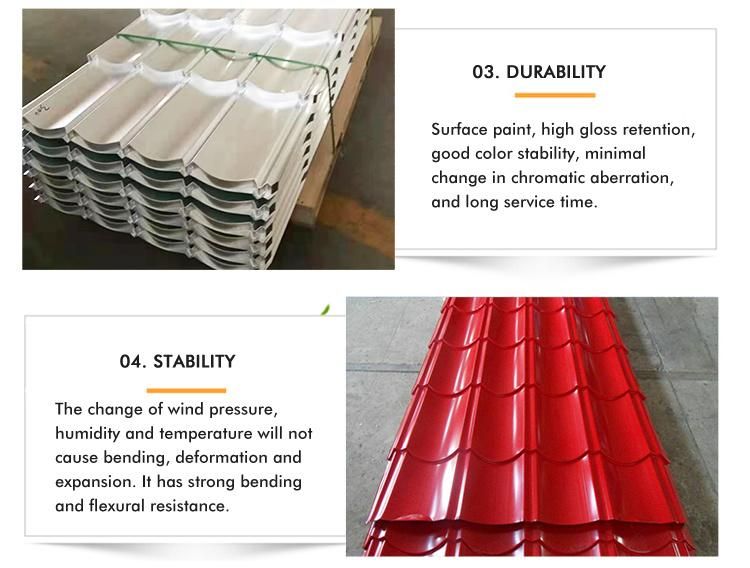 PPGL/PPGI Prepainted Galvalume Steel Coil Color Coated Roof Sheet Metal Sheet