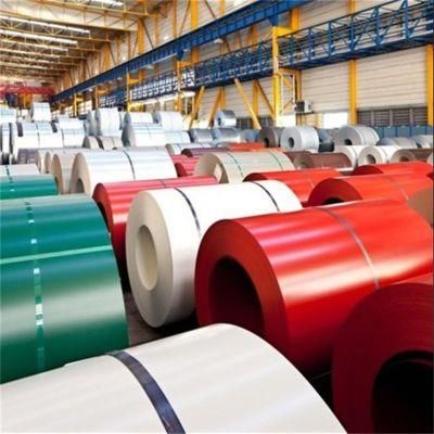 Color Galvanized Steel Coil Manufacturers Direct Sale PPGI Color Coated Galvanized Steel Sheet in Coil