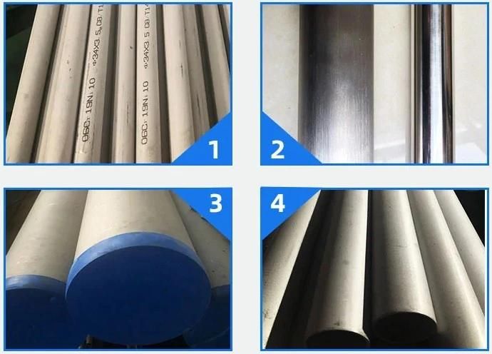 ASTM A312 Seamless Fluid Stainless Steel 304 Pipe