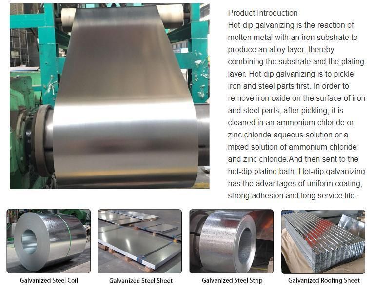 Z80/Z100 Galvalume Steel Zinc Coated Galvanized Steel Coils