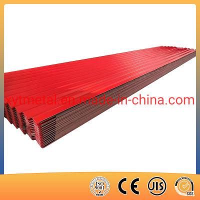 Best Price Building Material PPGI Color Coated Prepainted Galvanized Steel Corrugated Roofing Sheet Price