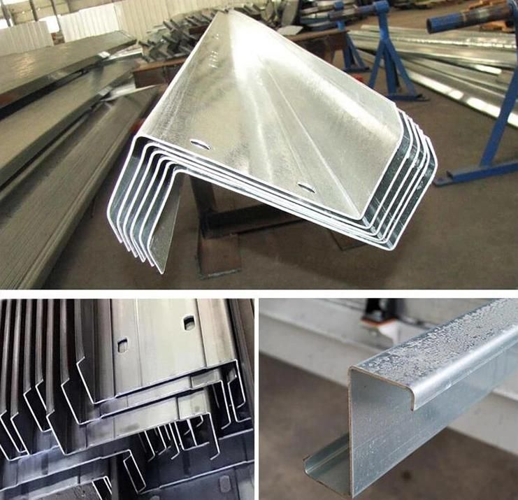 Galvanized Z Purlins for Galvanized Steel Structure Z Shape Channel Steel Profile