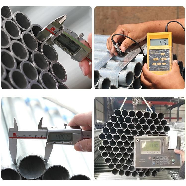 BS1387/BS1139/En39 1.5 Inch 48.3mm 48.6mm Hot DIP Galvanized Steel Scaffolding Tube/Carbon Pre Galvanized Steel Scaffolding Pipe for Construction