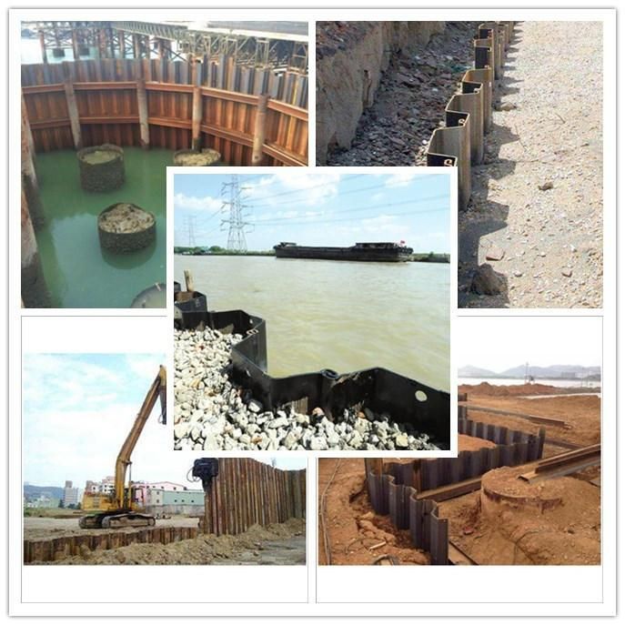 U Profile Shapes and Sections Sheet Pile Stocks