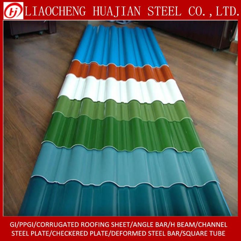 0.4*914mm Gi PPGI Gl PPGL Corrugated Roofing Sheet From China