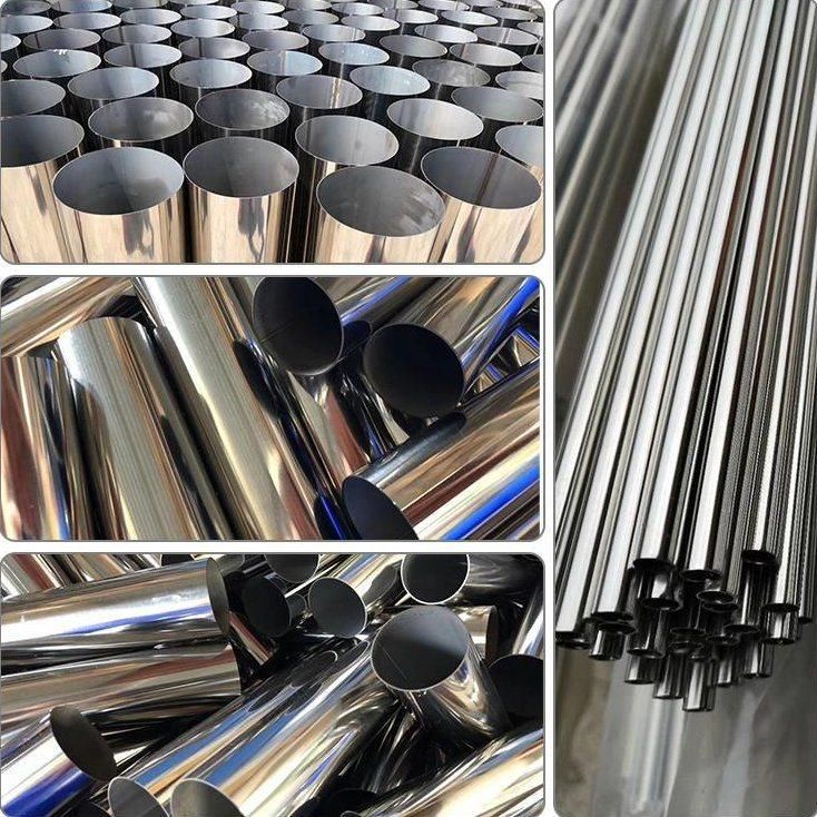 Polished Cold Rolled 0.12-2.0mm*600-1500mm Stainless Steel Tube