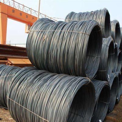 Hot Rolled Chinese Manufacturers Low Building Material Carbon Spring Steel Wire Rod Manufacture