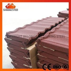 Nigeria Africa Colorful Stone Coated Shingles Steel Roofing Tile Sheet Color Metal Roof Tiles
