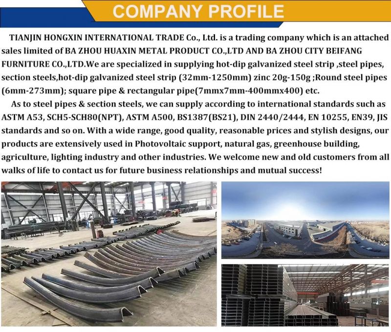 Tianjin Wholesale Best Price Galvanized Steel U Type Channel