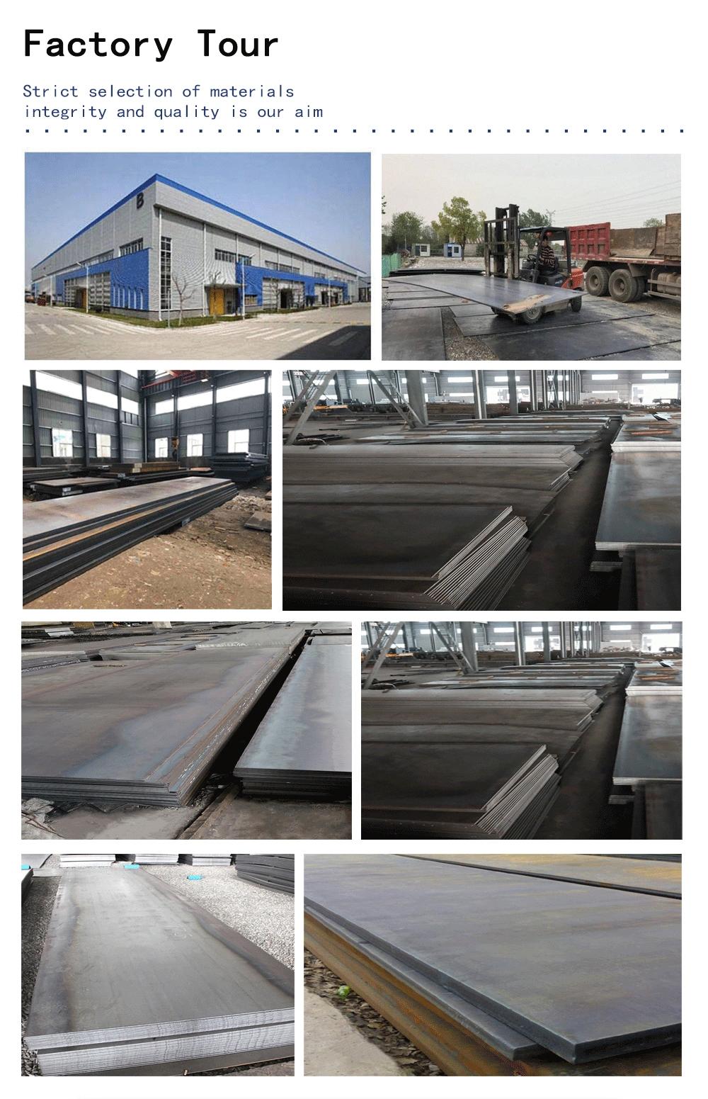 Hot Rolled Shipbuilding Carbon Steel Plate 6mm 8mm 9mm 12mm Black Surface Iron Ship Steel Sheet Plate