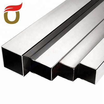 ASTM Mirror Polished 1.6mm 410L 443 Lh L1 Seamless Stainless Steel Tube Ss Square Pipe