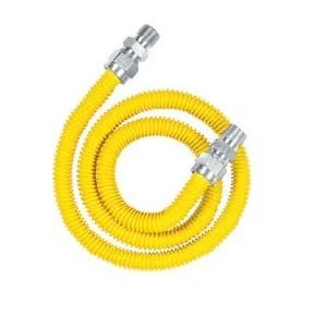 CSA Ss Corrugated Flexible Gas Connector Hose Coated 303