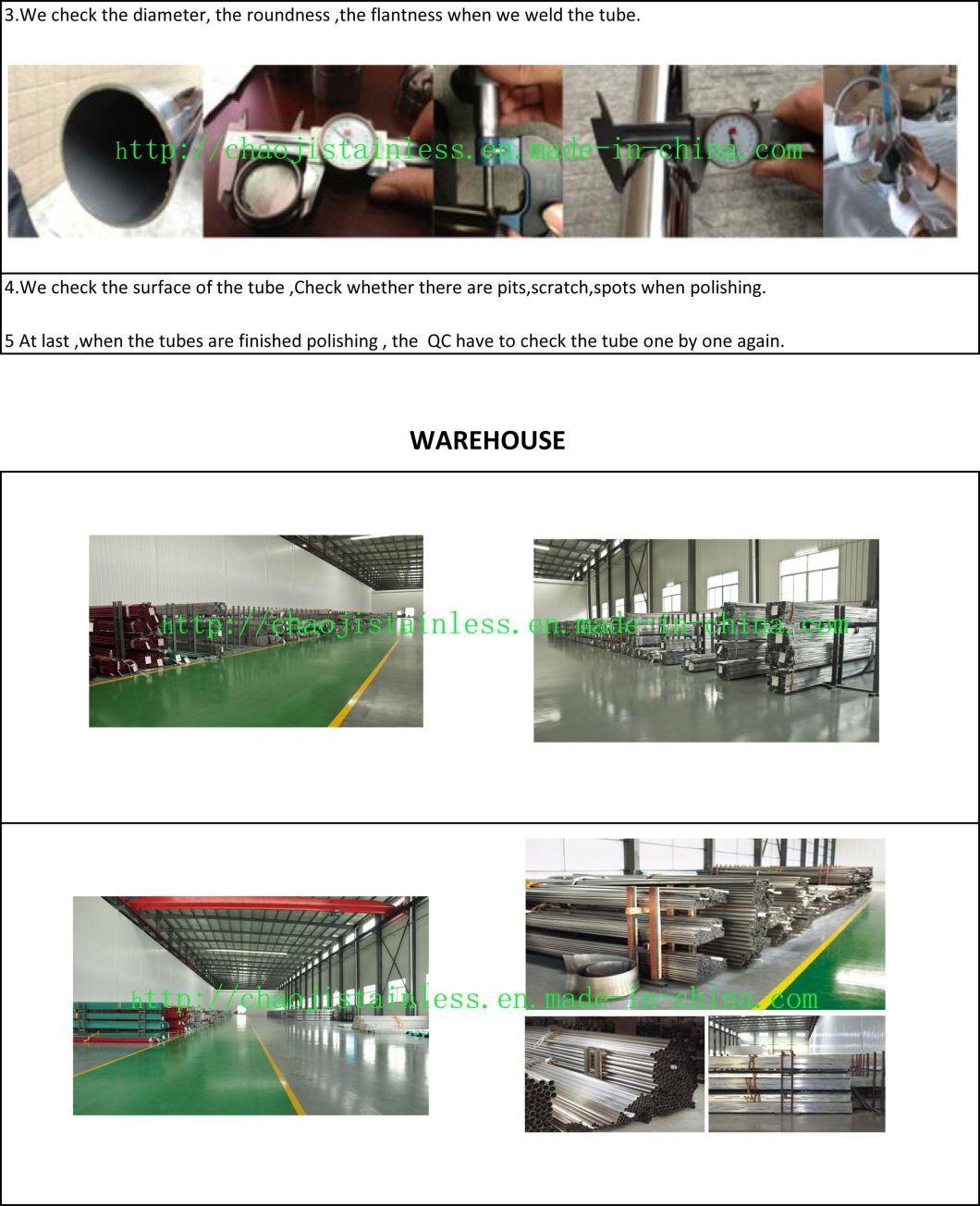 SUS304, 304L, 316, 316L Stainless Steel Singl Slot Pipe