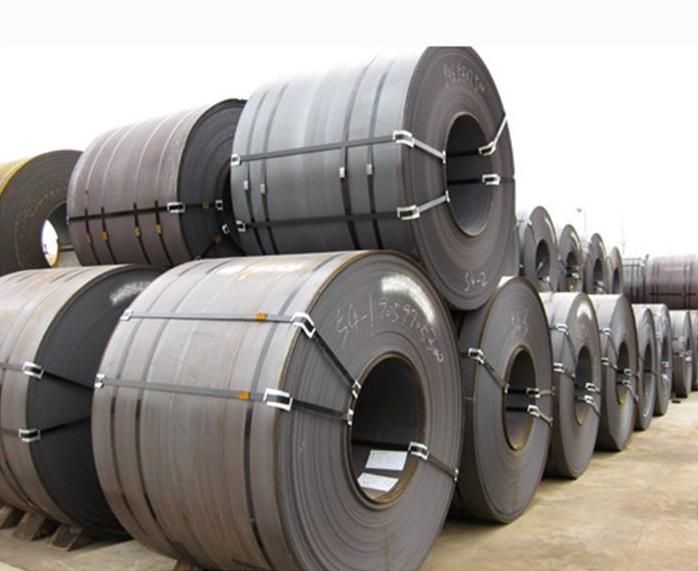 Q235 Black Hot Rolled Steel Coil Manufacture Q345 6mm HRC Ms Iron Sheet Metal Rolls