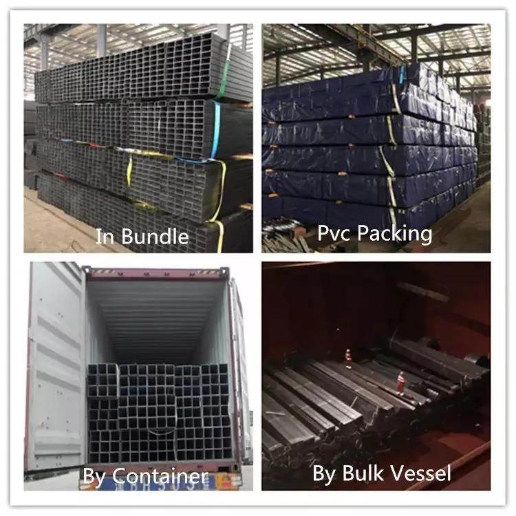 Square Rectangular Steel Pipes Price Per Ton Steel Tube Black Carbon Pipe Price