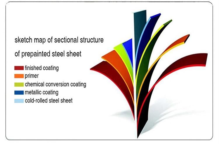 Flower Pattern PPGI /Prepainted Galvanized Steel Coil