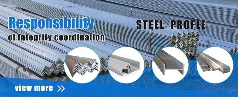 Hot Rolled Equal Angle Bar Galvanized Steel Angle Profile