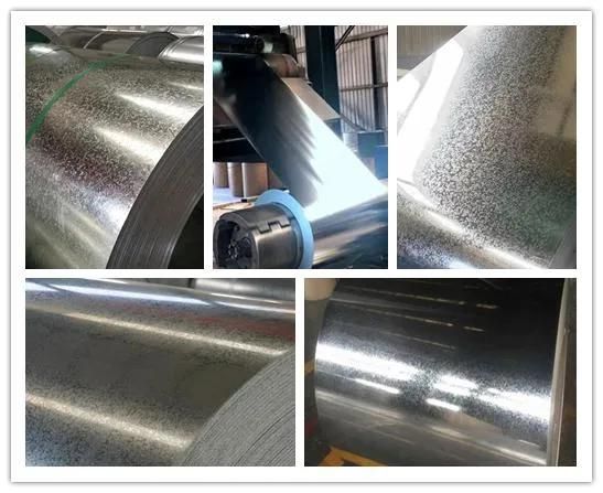 Galvanised Iron Coils Building Material Cold Rolled Gi Metal ASTM A653 Dx51d SGCC G550 S350gd Zn100 Z275 Hot Dipped Zinc Coated Gi Galvanized Steel Coil