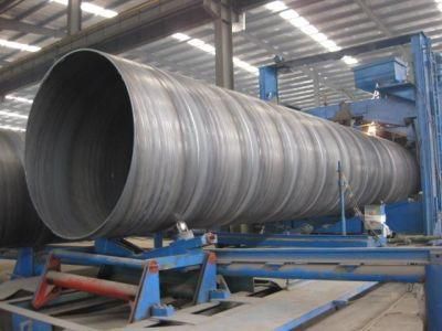 3PE Coating SSAW Spiral Welded Carbon Steel Pipe