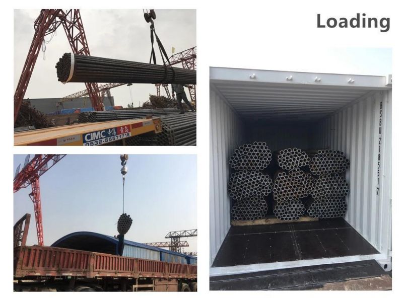 Sch80 Pipe API 5L Grade X52 S235 Seamless Steel Pipe