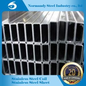 201 Welded Stainless Steel Rectangular Tube/Pipe for Decoration