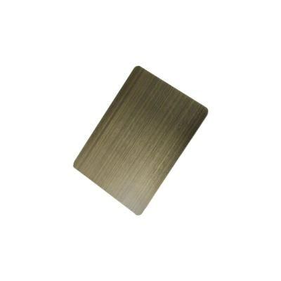 High Quality ASTM 8K 316 304 2mm Gold Stainless Steel Sheet for Decoration