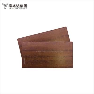 Wood Effect Laminated SUS316L Color Coated Oil Abrasion Sb Scotch Brite 1500X3000mm Inox Flat Sheet