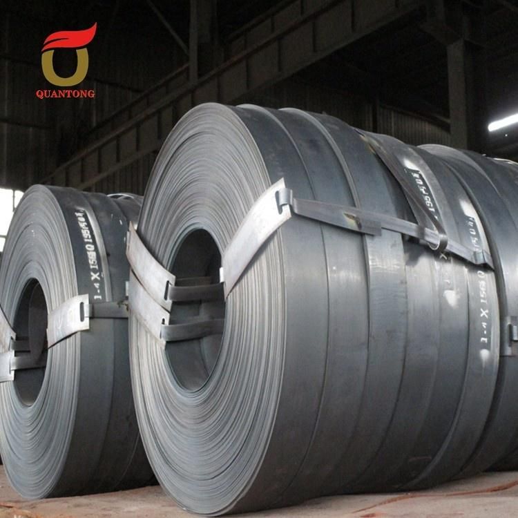 AISI JIS Q235B A36 Oiled 1-8mm Hot Rolled Mild Carbon Steel Iron Coil Manufacturing Stock