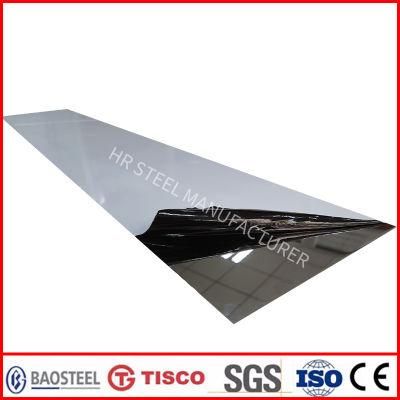 4 by 8 Stainless Steel Sheets 310 1.5 mm Mirror Type with Plastic