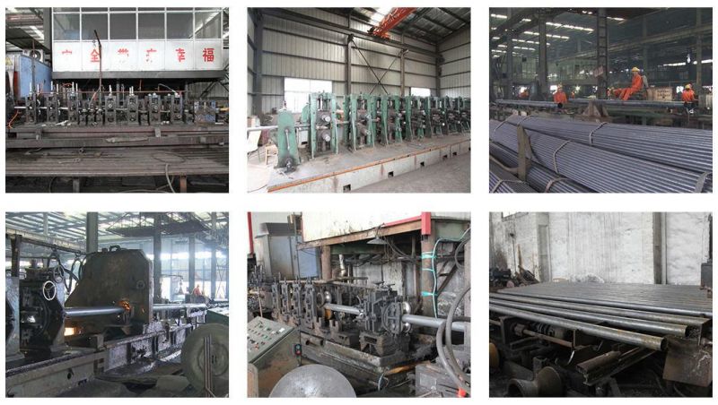 API 5L X42 X46 X52 X56 X60 X70 Psl1 Pls2 Carbon Welded Mild Ms Black Annealing ERW Steel Pipe