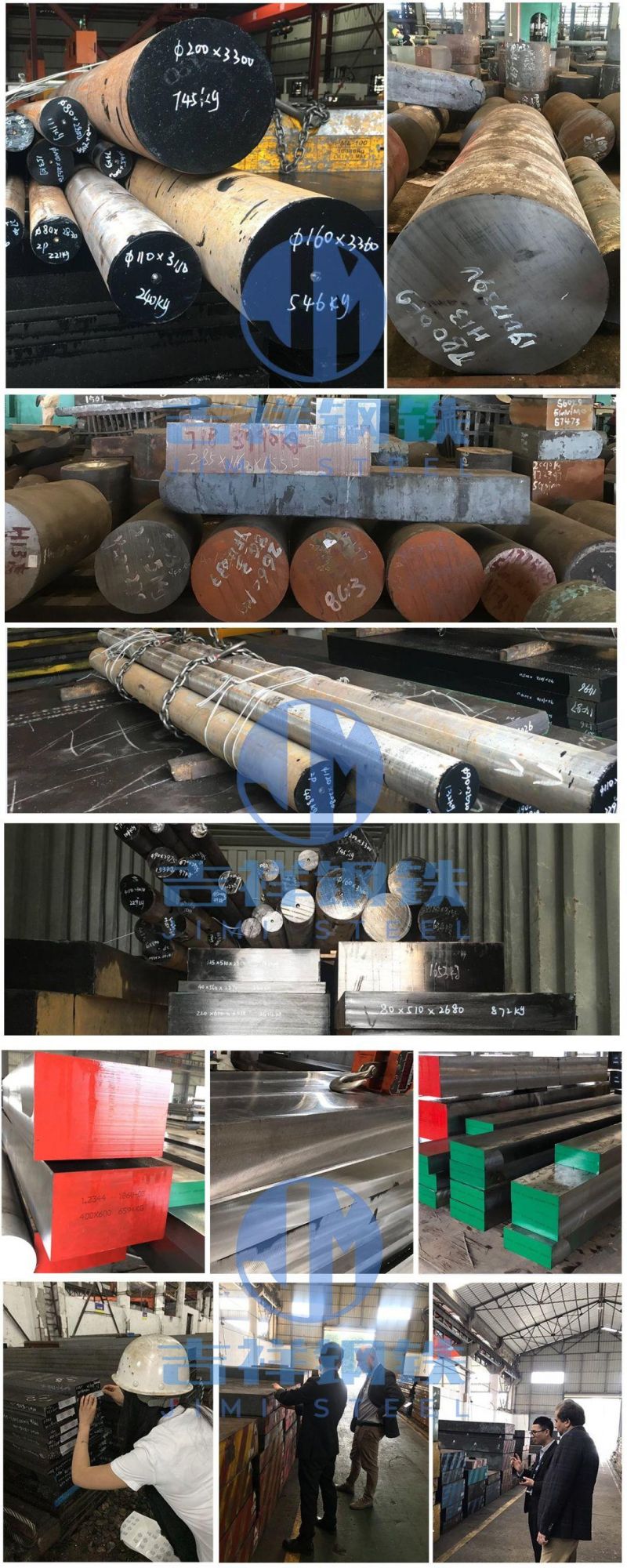 DC53 Cold Work Steel Round and Flat for Cold Forming Blanking Die JIS SKD11