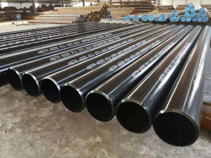 Seamless Alloy SA333 A334 Gr. 6 Gr. 4 Steel Pipe