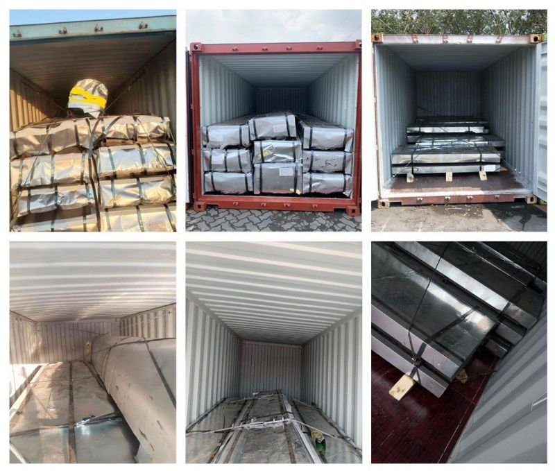 Roofing Metal PPGI Galvanzied Corrugated Steel Sheet