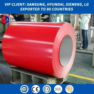 Steel Coil and Galvanized Material for PPGI Steel Coil Made for Roofing Sheet Printed PPGI