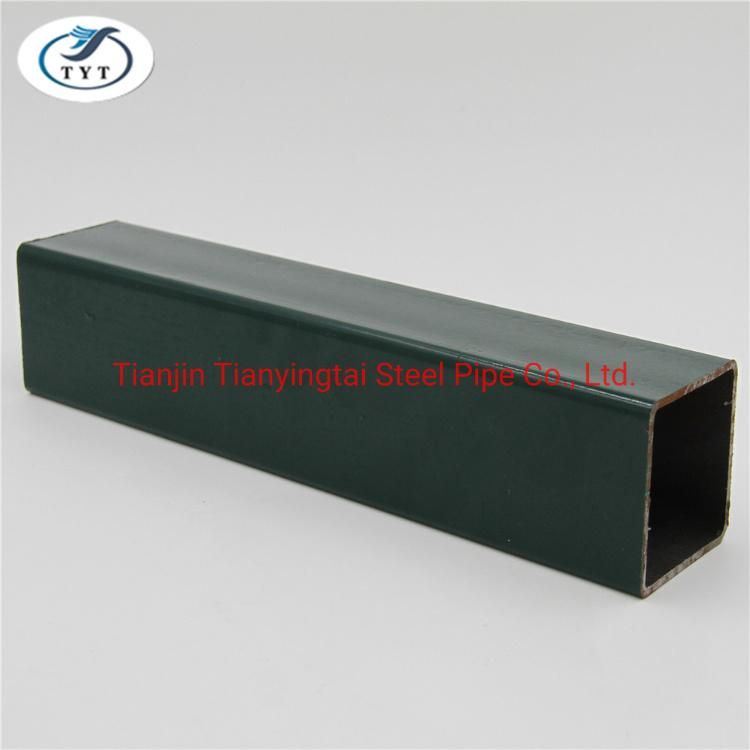 Black Square Tube Q235 Steel Pipe Square Hollow Section