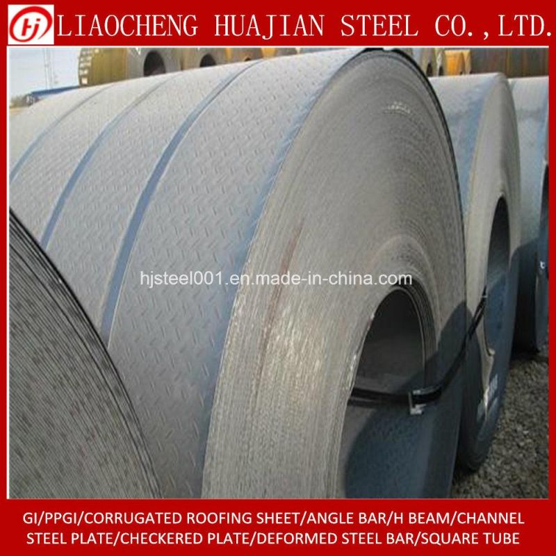 Ss400 A36 Hot Rolled Chequered Plate Ms Checkered Plate
