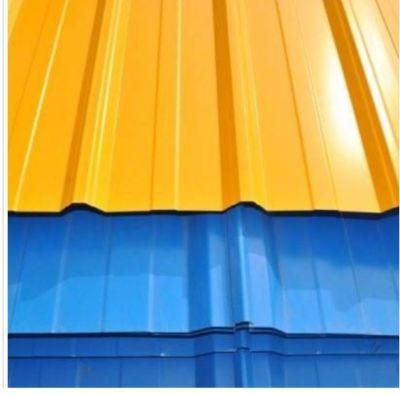 PPGL Color Coated PPGI Galvalume Az120 Corrugated Profile Roofing Sheet
