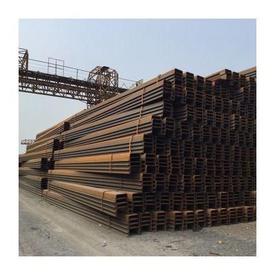 Type 2 Steel Sheet Pile 400*100*10.5mm*48.0kg/M Steel Profile U Sheet Pile Sheet Pile with Manufacture Price