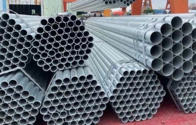 SGCC JIS G3302 0.12mm-3mm Hot DIP Gi Scaffolding Pipe Galvanized Round Tube