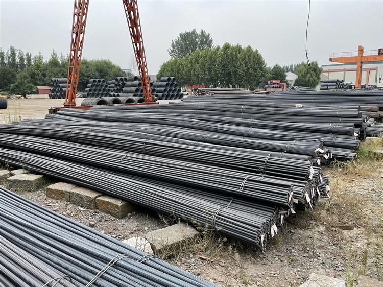 Low Price 6mm 10mm Concrete Steel Rebar HRB400 HRB500 12mm Deformed Steel Rod Prices in Stock / Production Line Deformed Steel Bars