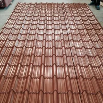 Hot Sale Building Material Roofing Corrugated Sheet Metal Alu Zinc Roof Tile