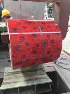 Flower Pattern Design PPGI Sheet / Special Pattern Coated Steel Sheet Coil / Pre-Painted Galvanized Steel Coil